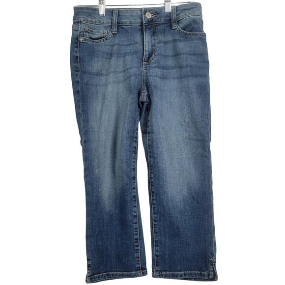 St. John's Bay Capri Jeans Size 4 - Picture 1 of 12